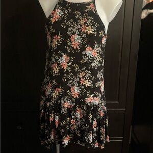 Black Floral Dress by Graewe